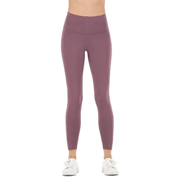 

High Waisted Leggings Running Sports Fitness Capri-Pants High Waist Slimming Elastic Seamless Workout Capri Leggings for Women