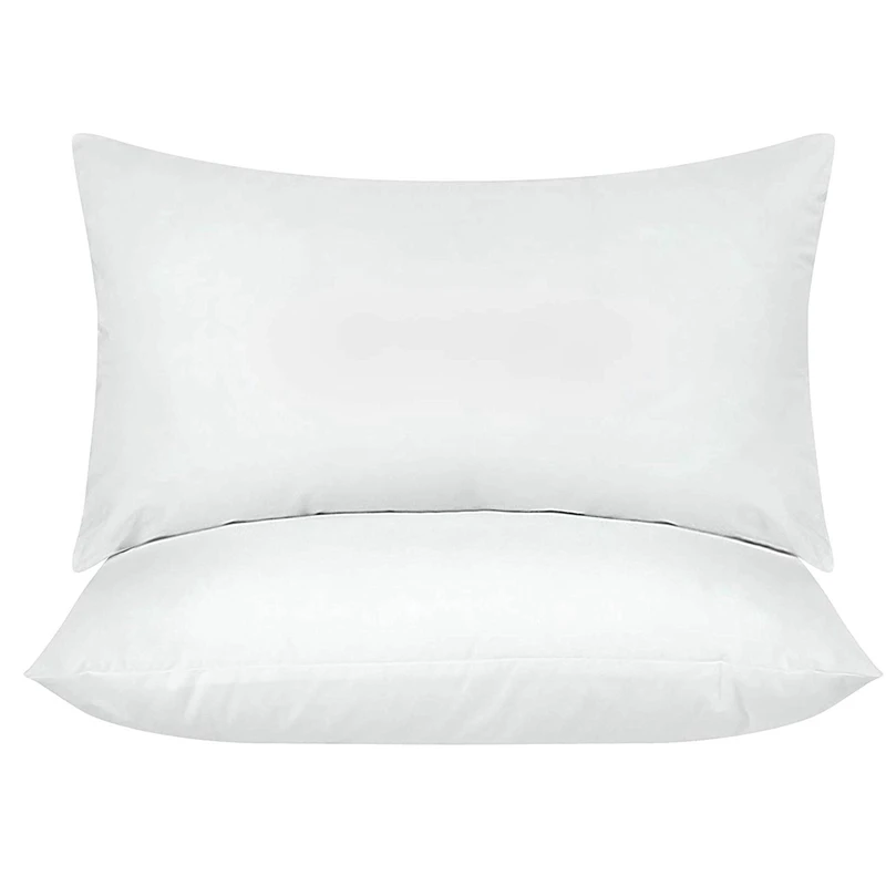 Постельные принадлежности подушки вставки (упаковка из 2 белый) кровать и для