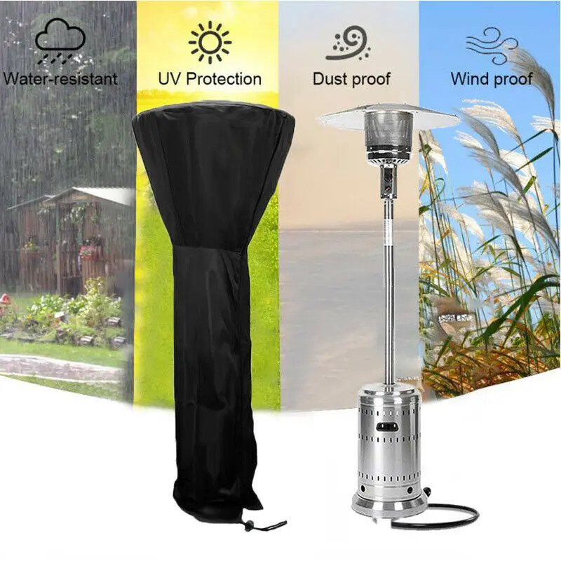 

Patio Heater Cover Stand Up Waterproof Dustproof for Outdoor Round Dome Heaters TP899