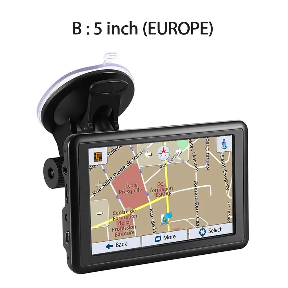 5,0 дюймов HD Автомобильный gps-навигатор сенсорный экран usb зарядка fm-передатчик навигаторы FM MP3/mp4 плееры gps устройство Поддержка России