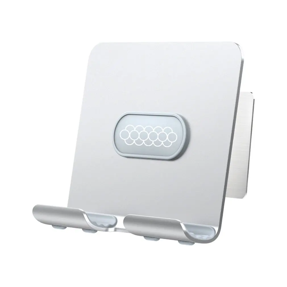 

Hole Free Metal Phone Holder Wall Mount iPad Holder Universal Wall Phone Bracket Multi Angle Adjustable Wall iPad Stand