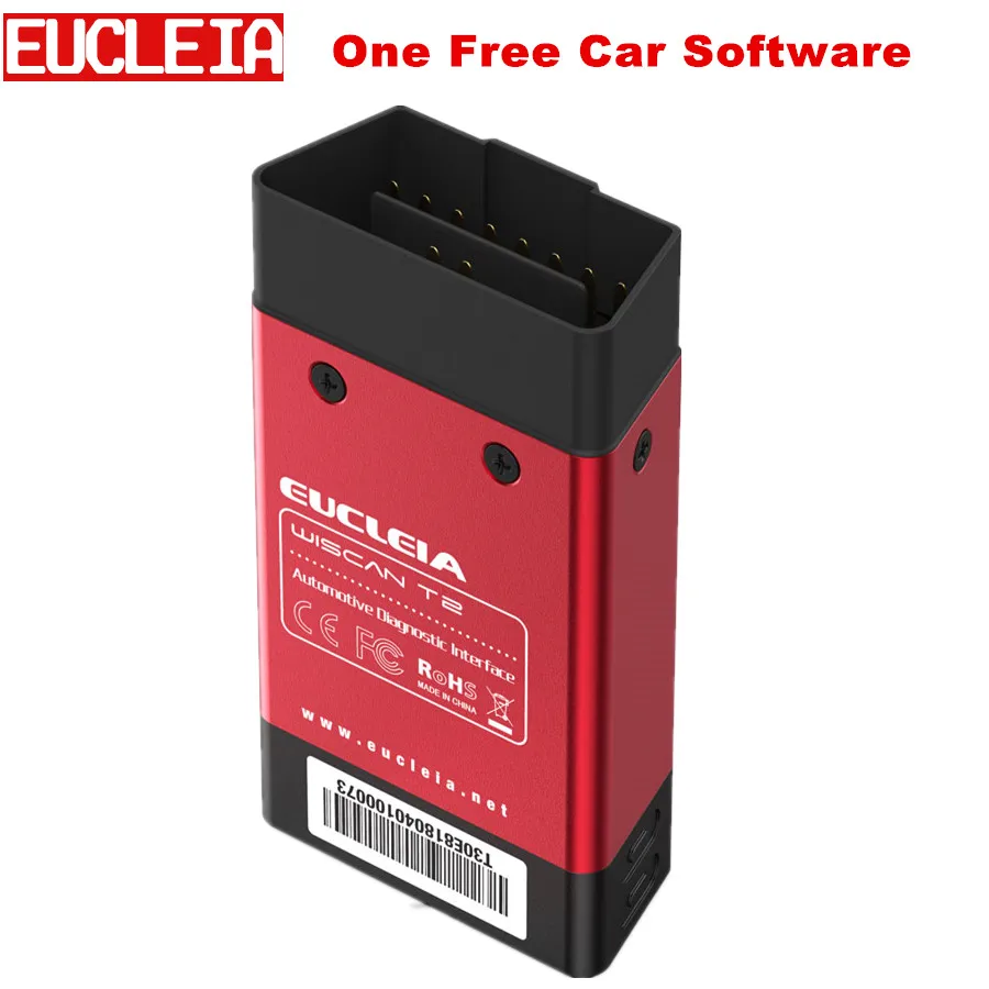 

EUCLEIA WISCAN Tabscan T2 Bluetooth Full System Scan Tool for Android Phone with One Free Car Brand Software