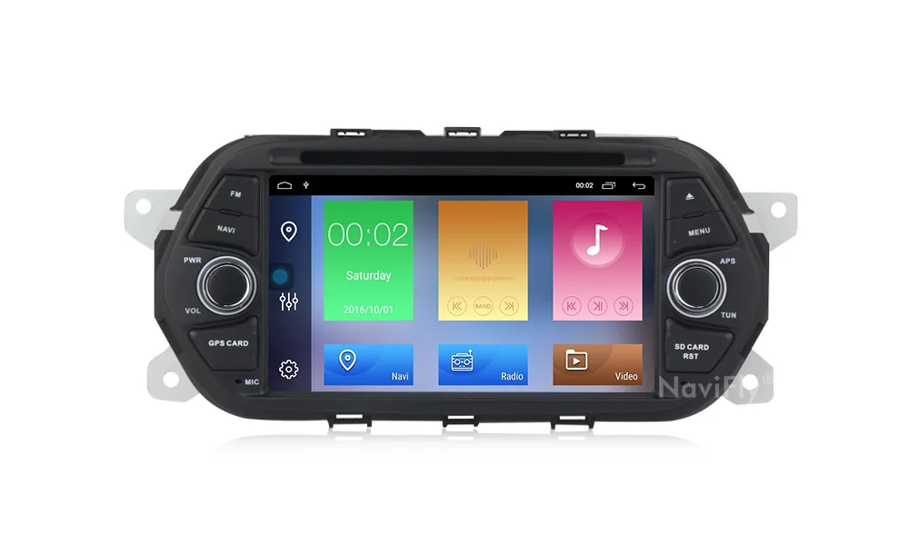 Perfect NaviFly Android 9.1 car multimedia player for Fiat Tipo Egea 2015 2016 2017 DVD GPS Navigation Wifi Quad Core 2G RAM 32G ROM Map 13