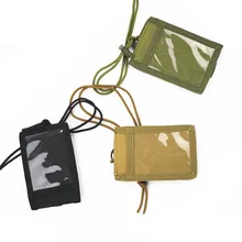 1 шт., нейлоновый водонепроницаемый держатель для карт, тактический Чехол, сертификаты, сумки для хранения документов, ID, сумки для наружного кемпинга, спортивные портативные сумки для карт