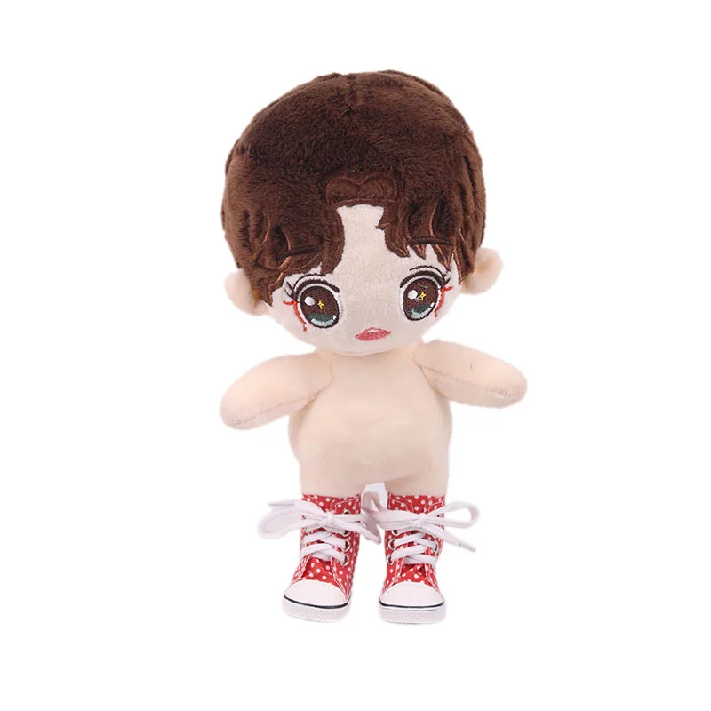Doll Shoes Doll Accessories Doll Boots High-top Canvas Shoes For 14.5 Inch Paola American Doll&BJD EXO Doll&32-34Cm Paola Reina Doll Russia DIY Girl Toy