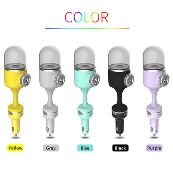 

Third Generation Vehicle humidifier vehicle aromatherapy machine mini multi-function vehicle humidifier hydrating device light