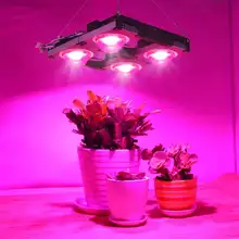 COB светодиодный светильник для выращивания, полный спектр, 400 Вт Светодиодный светильник для выращивания растений, для овощей, цветов, для помещений, гидропоники, теплица, растительный светильник, лампа