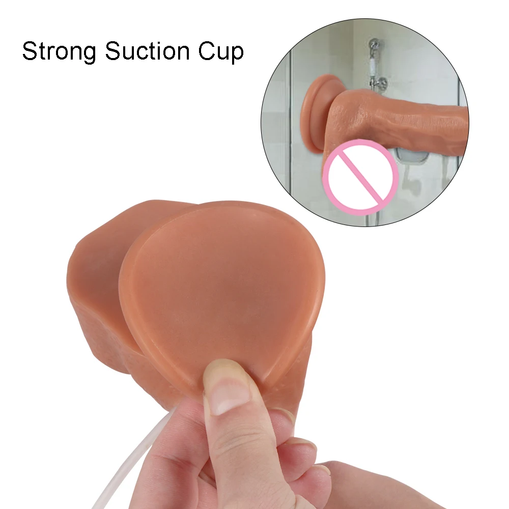 Большой Сквиртинг фаллоимитатор реалистичные эякуляционные фаллоимитаторы с