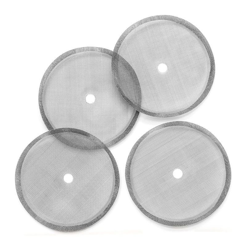 5 Pcs Reusable Coffee Filter Stainless Steel Coffee Filter Mesh for