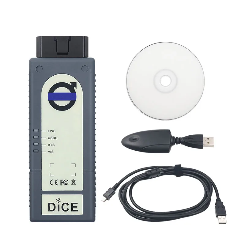 Для Volvo Vida Dice 2014D полный чип Автомобильный диагностический инструмент Многоязычный Dice Pro для Volvo Dice сканер Лучшая печатная плата