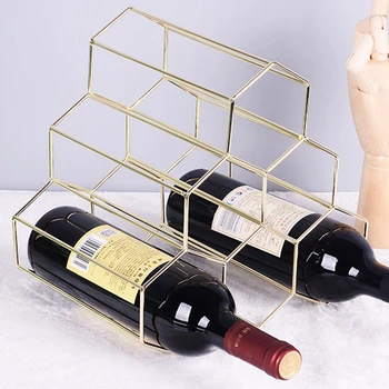 

Creative Wine Bottle Rack Holder Wine Shelf For Home Resturant Club Bar