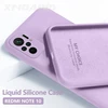 Liquid Silicone Case For Xiaomi Redmi Note 10 Pro Max 10S K40 Poco F3 M3 X3 NFC Shockproof Soft Silicone Back Cover