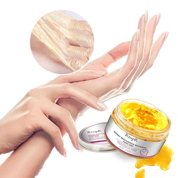 

Mango Moisturizing Hand Wax Whitening Skin Hand Mask Repair Exfoliating Calluses Acid Anti-Aging Hand Skin Treatment Cream 50g