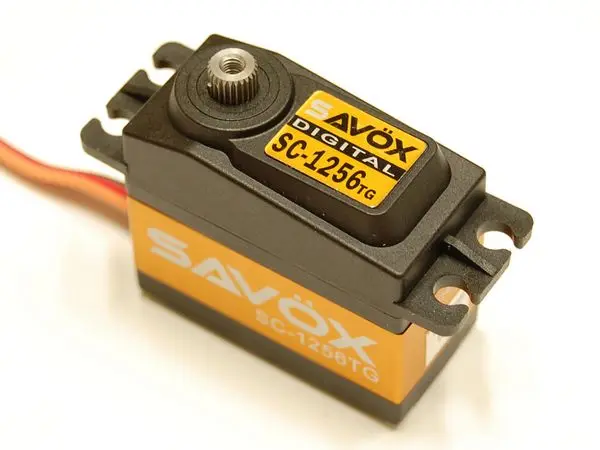 Savox sc 1256tg 0 16 S 20 кг цифровой сервопривод с высоким крутящим моментом титановый
