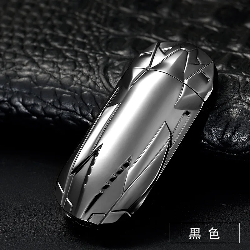 Новинка оригинальная USB зажигалка со сканером отпечатков пальцев двусторонняя