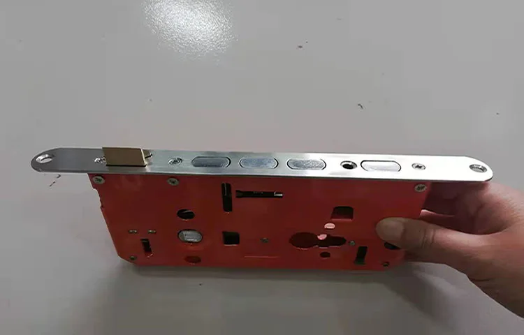 Description Picture 4 of itemSecurity Anti-theft  Mortise Door Lock body universal hardware door lock fittings 240mm with 1 hole