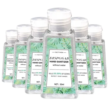 

30/70ml Refreshing Hand Gel Antibact Gel Hand Sanitizer Honeysuckle Jasmine Disposable Hand Sanitizer Gel Pocket For Adult/Kids