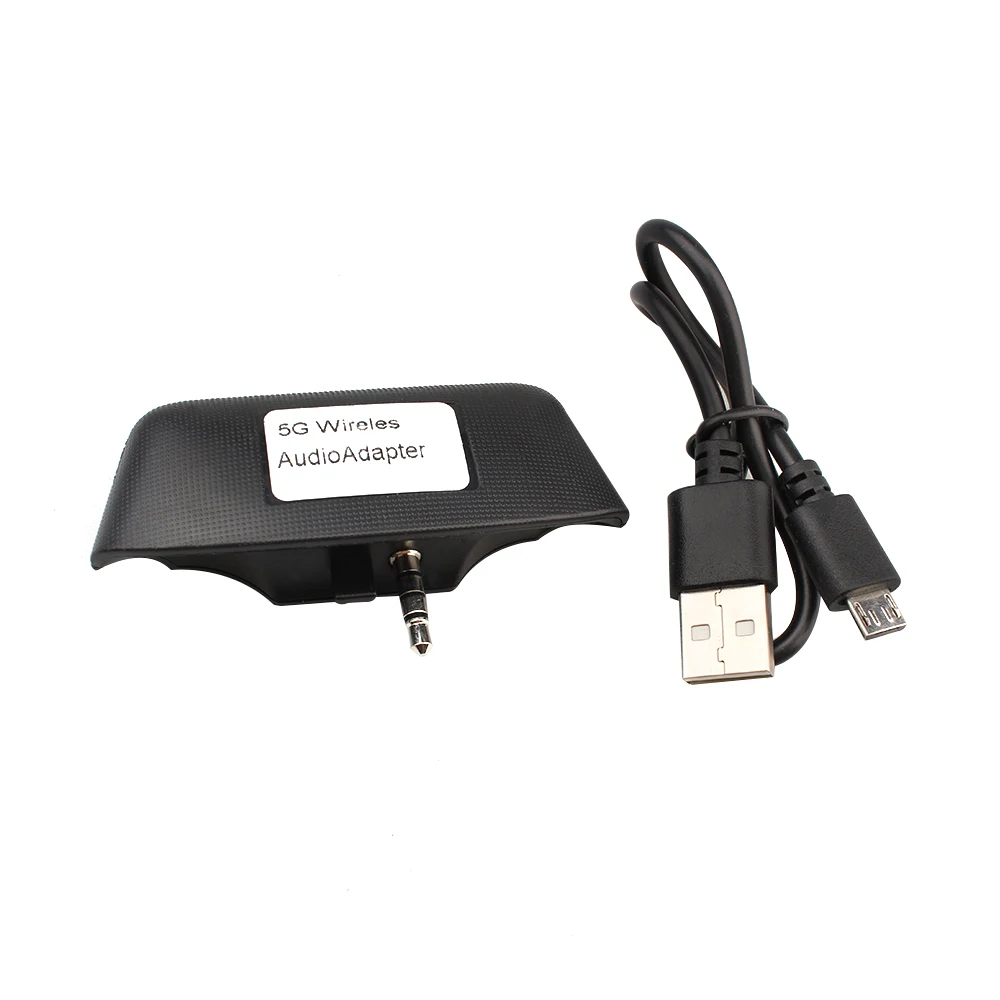 3 5mm Bluetooth V5 0 5G Audio Adapter for PS4 Wireless Headphone Microphone Any Bluetooth Headsets