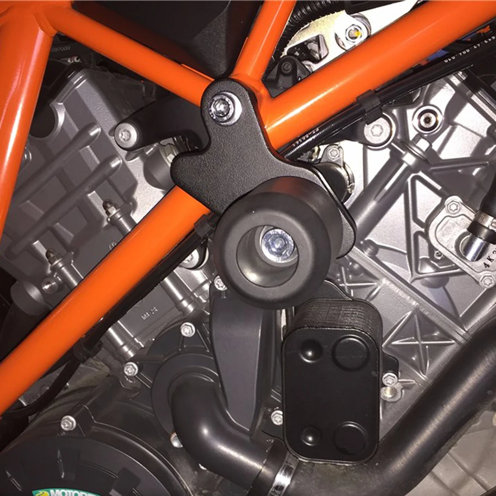 Для KTM 1290 Super duke мотоциклетные алюминиевые рамки ползунок анти-Краш Защитные колодки Защита от падения