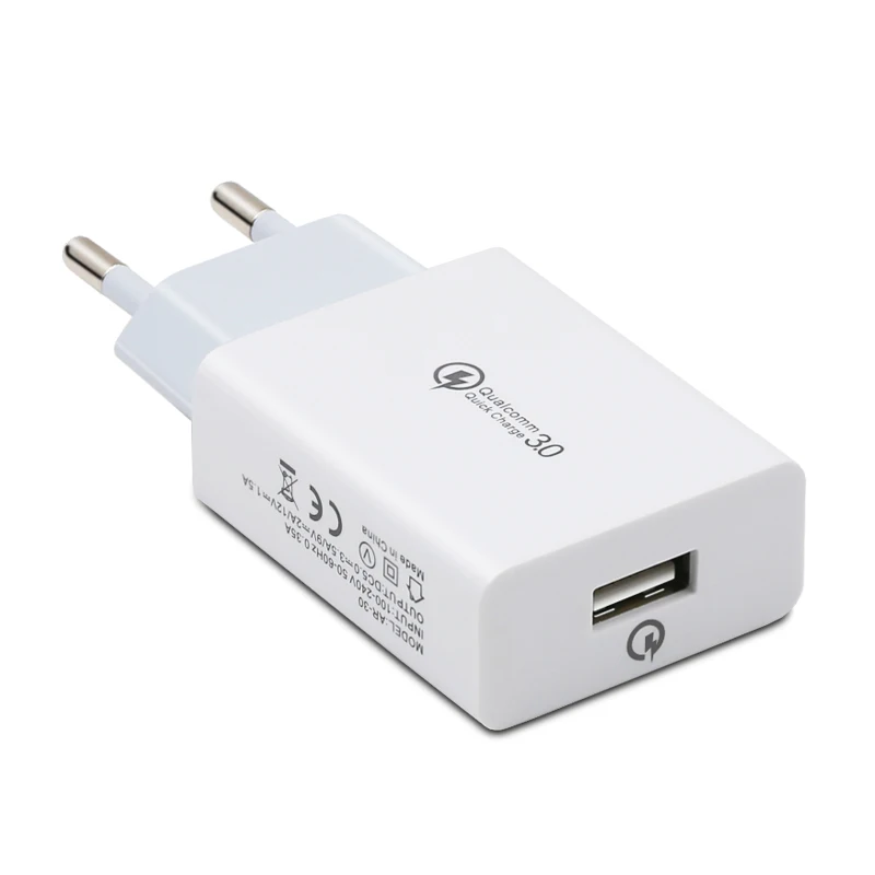 USB зарядное устройство 3.5A 5 в мобильный телефон Быстрая зарядка QC 3,0 дорожный настенный адаптер ЕС США штекер для samsung Xiaomi iPhone