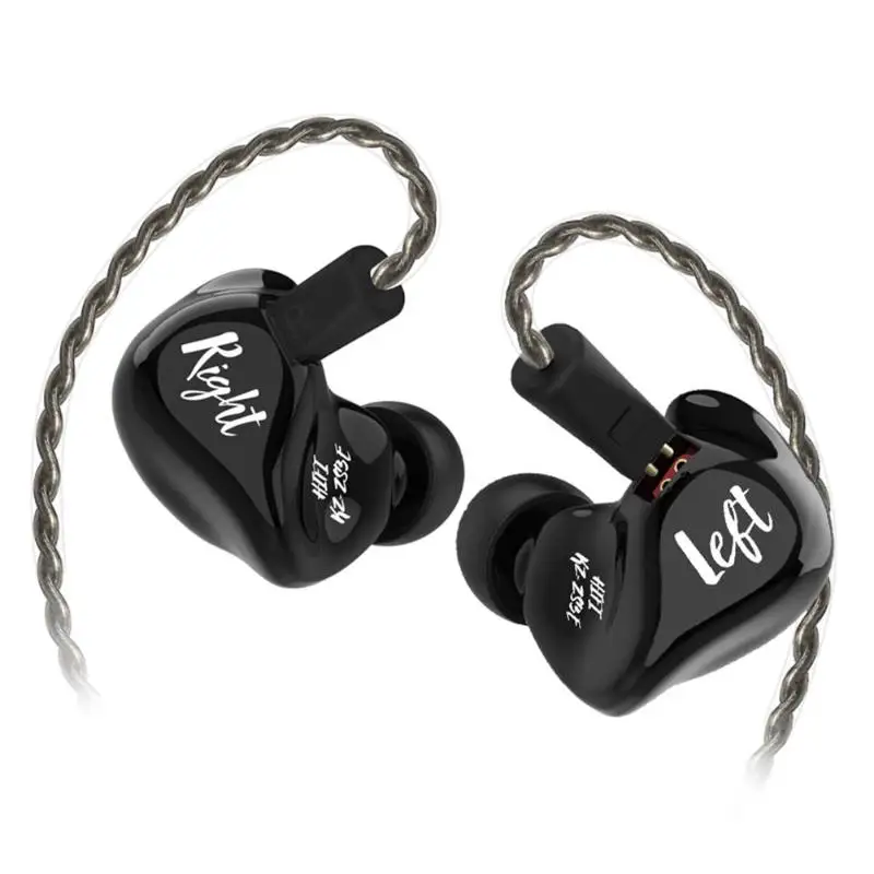 Горячая Распродажа, наушники, многофункциональные, хит, цветные, KZ ZS3E, наушники-вкладыши, сбалансированные, арматурные, наушники, монитор с съемным кабелем