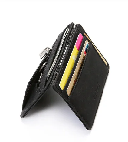 

Processing Leather Wallet for Man Horse Leather Short Wallet Wallet Card Case RFID Wallet Wallet