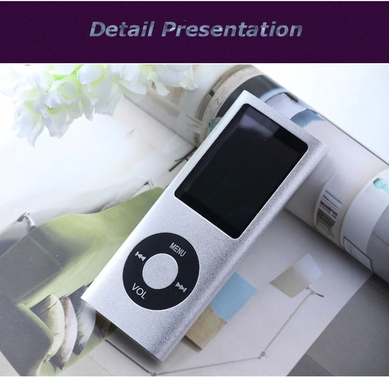Мини MP3-плеер с ЖК-экраном Встроенная память поддержка fm-радио диктофон фото просмотра видео плеер электронная книга