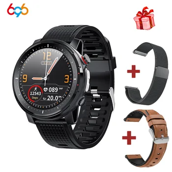 

696 Smart Watch Men Bracelet Fitness Activity Tracker Wearable Devices Smartwatch Heart Rate Monitor Full Touch Sport Watch Band