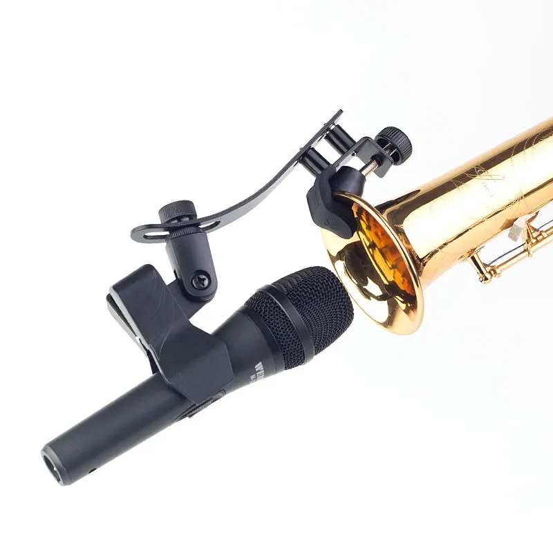 Alctron MA513 Drum Microphone Stand Adjustable Clips Set Clamps Shockproof Clip Holder Groove Gear Studio Stand For Saxophone