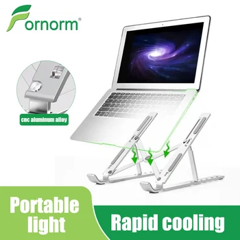 

Cnc Aluminum Alloy Portable Laptop Stand Aluminium Foldable Macbook Pro Support Adjustable Notebook Holder Tablet Base Desk