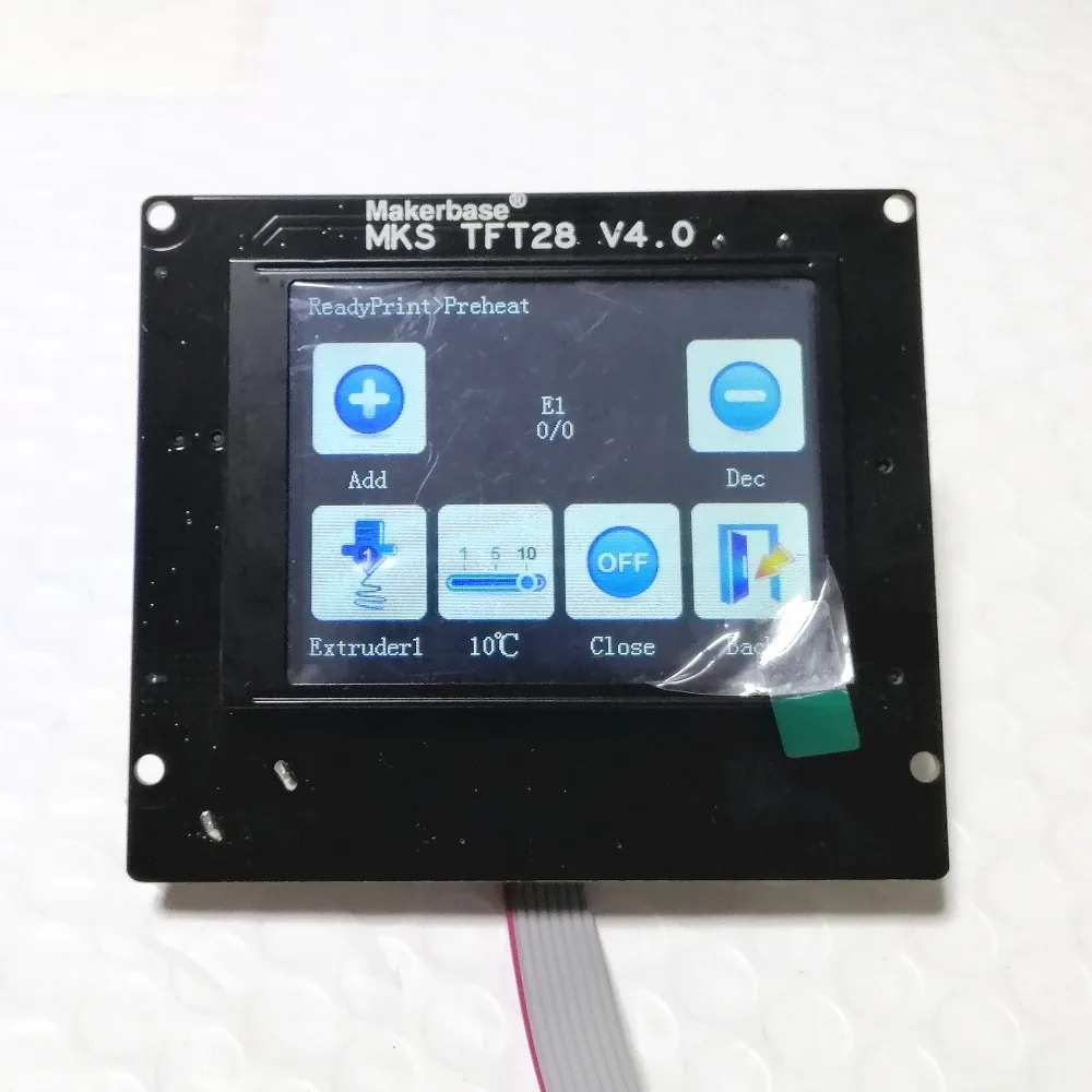 MKS SBASE + TFT28 V4.0 полноцветный TFT дисплей 3D принтер контроллер комплект ARM Cortex все в