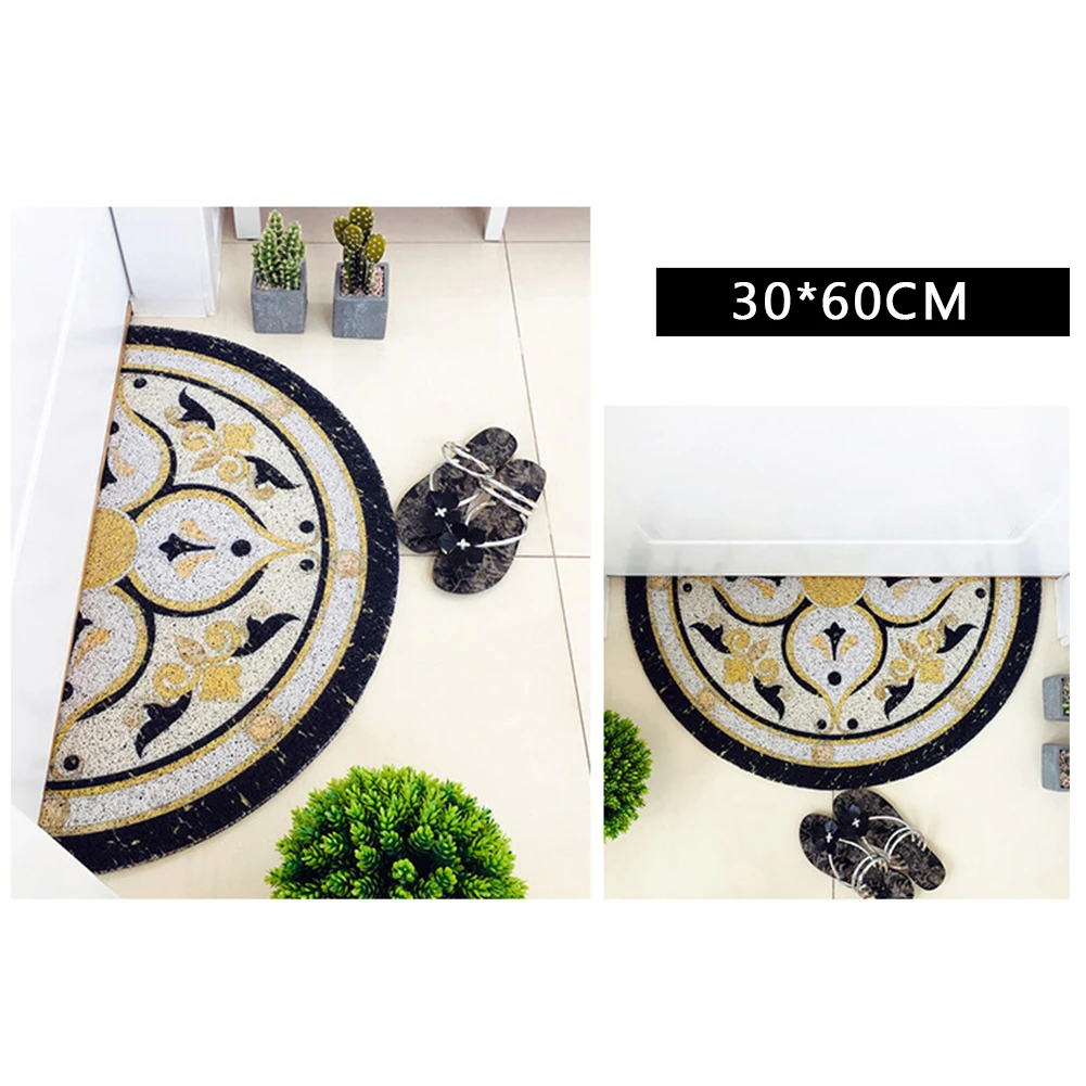 Пылезащитный Противоскользящий коврик для ванной комнаты, передней двери, водопоглощающий, для офиса, дома, практичный, для кухни, для спальни, с мраморным узором