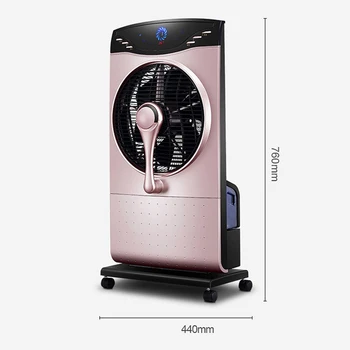 

3 gears Home Electric fan Water Mist Fan Negative ion Humidifying floor-standing fan Spray Mist Cooling fan with Remote-Control
