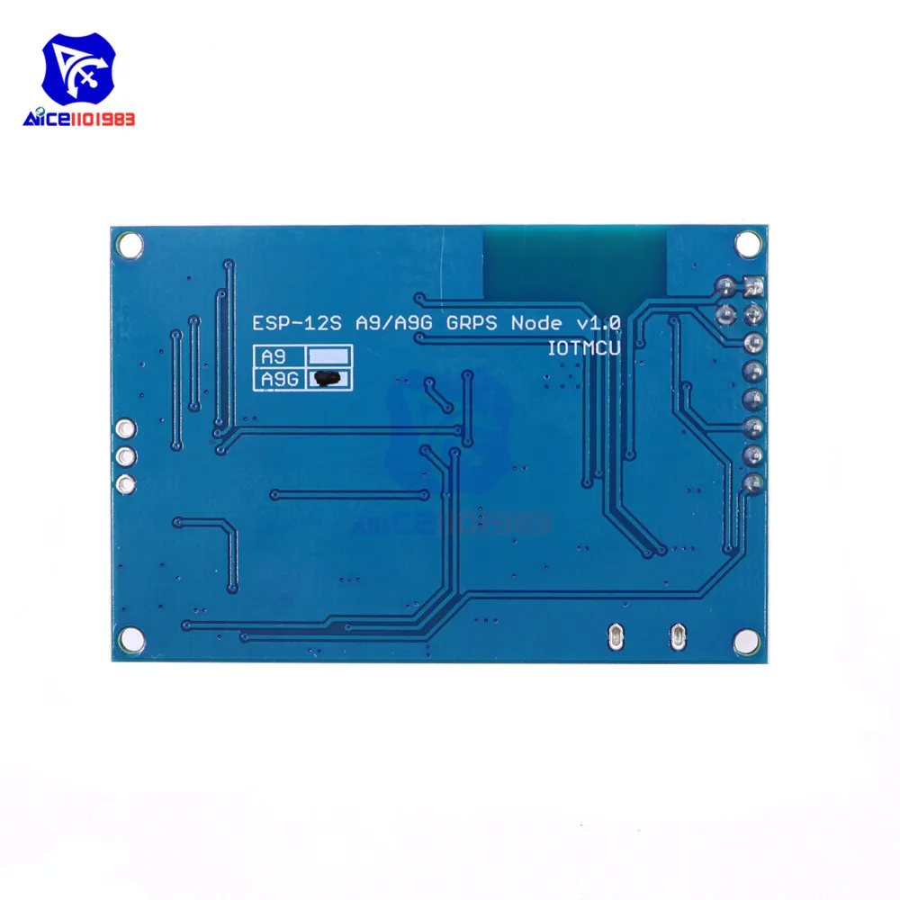 Diymore ESP8266 ESP-12S CH340 A9G GSM GPRS+ gps IOT Node V1.0 модуль сотовой связи макетная плата двойной IPEX антенна для Arduino