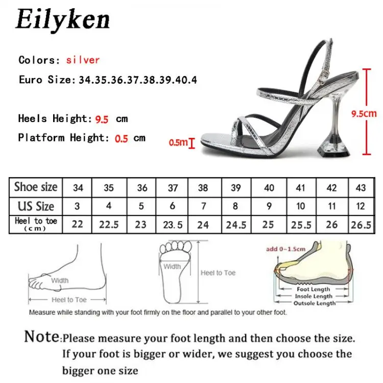 Eilyken/Новинка; Серебристые босоножки с ремешком сзади; Прозрачный каблук из плексигласа; Высокий каблук-шпилька; женские свадебные туфли-лодочки с ремешком на пятке