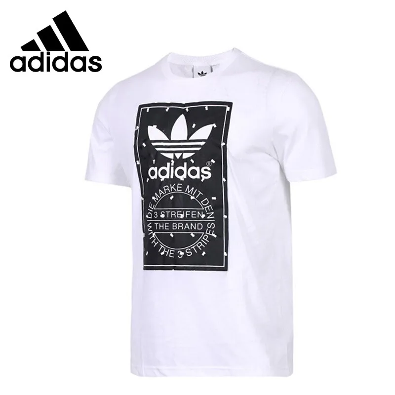 Original New Arrival Adidas Originals Label Tee Men's T-shirts Short Sleeve  Sportswear - Running T-shirts - AliExpress