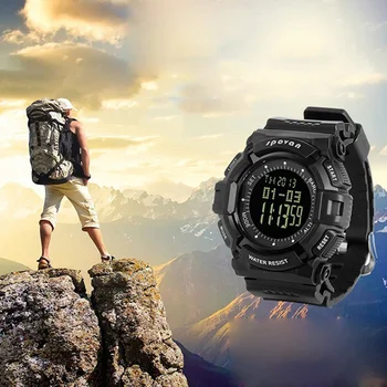 

Outdoor Smart Sports Watch Altimeter Backlit Waterproof 3D Pedometer Barometer Brand New And High Quality