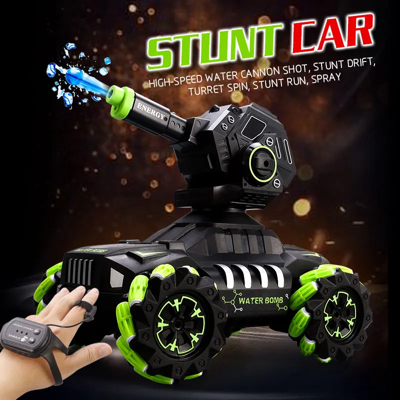 Remote Control Shooting Tank Battle Rc Toy Water Bomb Competitive Car Multifunctional Off-road for Kids | Игрушки и хобби