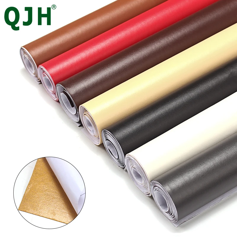 

135x50cm Self Adhesive Leather Repair Patches for Sofa Upholstery Car Seat Fix Leather Fabric DIY Leather Craft Plain Leather