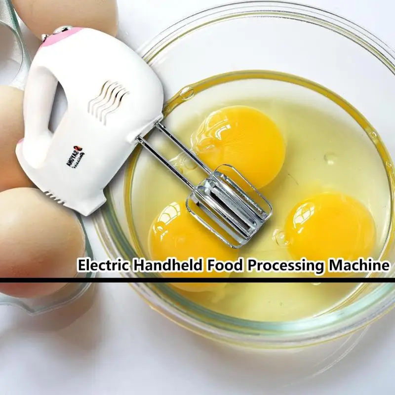 5 скоростей ручной миксер удобный разборка и мытье Регулируемый Кухонный венчик для взбивания яиц молочный коктейль ручной миксер для взбивания теста