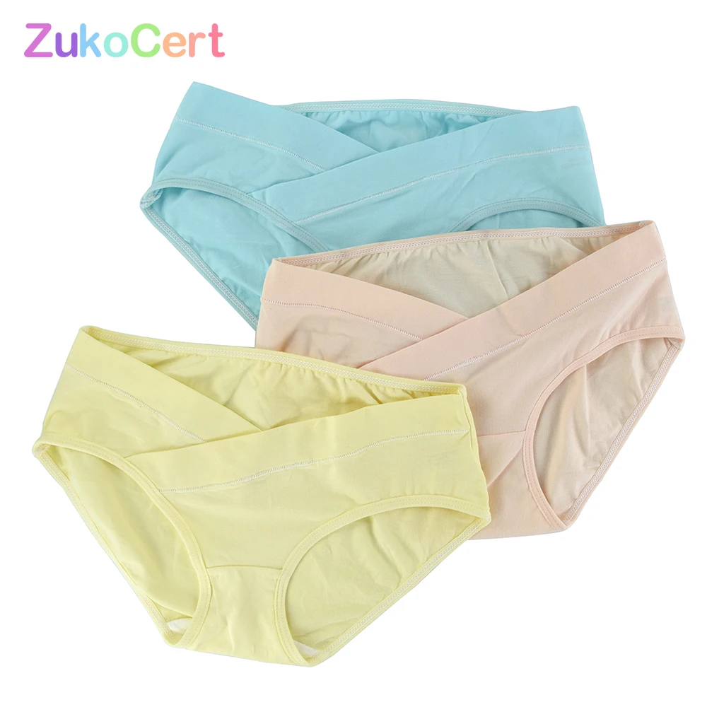 ZukoCer трусики для беременных мягкие хлопковые женские трусы дышащая одежда нижнее