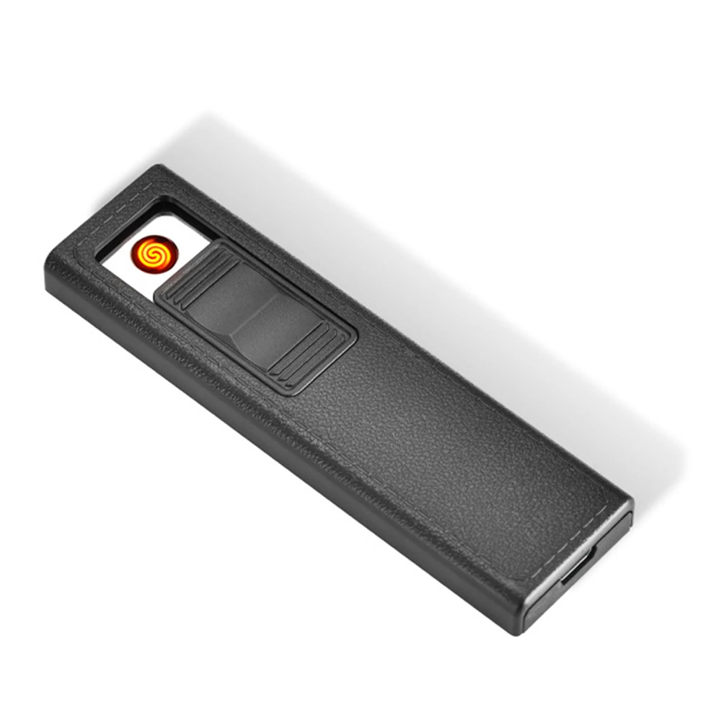 Металлический чехол для сигарет 20 заряженный чехол для сигарет портативный USB заряженный электронный прикуриватель креативный портсигар держатель для сигарет