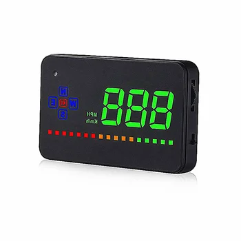 

3.5 inch A2 GPS Car Universal HUD Built-in GPS Module Measure Driving Speeding Warning Projector Powered by Cigarette Lighter