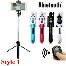Беспроводная селфи-Палка с Bluetooth Мини Выдвижная селфи-Палка с креплением на удочку с дистанционным управлением Bluetooth 4,0 штатив Затвор держатель для мобильного телефона
