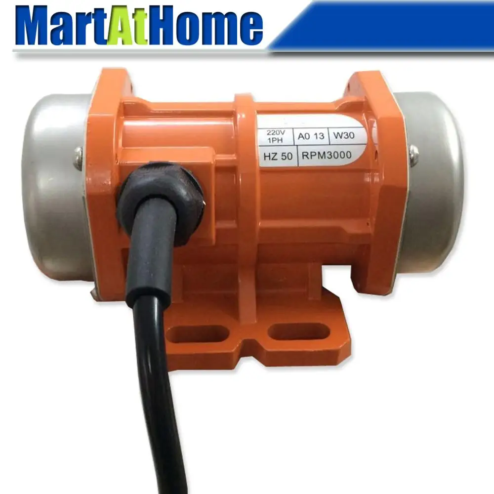 Mini Vibration Motor 30W-100W Réglable Vitesse vibrant Motor 220 V 380 V