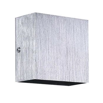 

6W Home Decoration Indoor Illuminate Modern Lighting Living Room Led Bedside Pathway Wall Lamp Square Hotel Stairs Bright