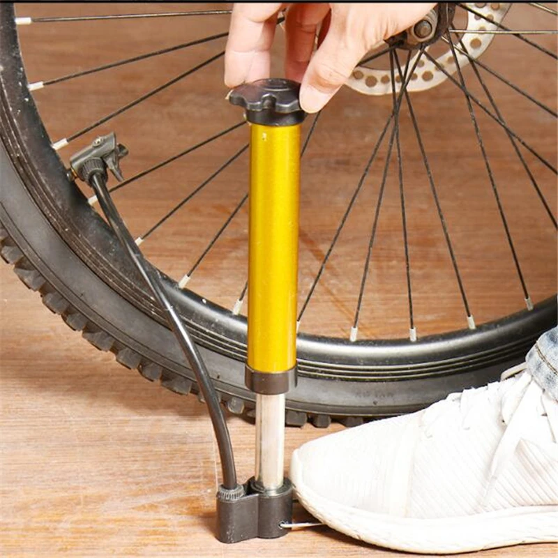 1pcs Bicycle Pump Inflator Cycling Hand Mini High Pressure Bicycle