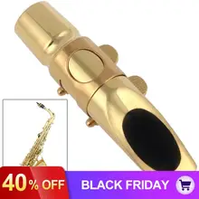 Профессиональный саксофон аксессуары позолоченный металлический альт саксофон мундштук 6 тон Eb для классической музыки