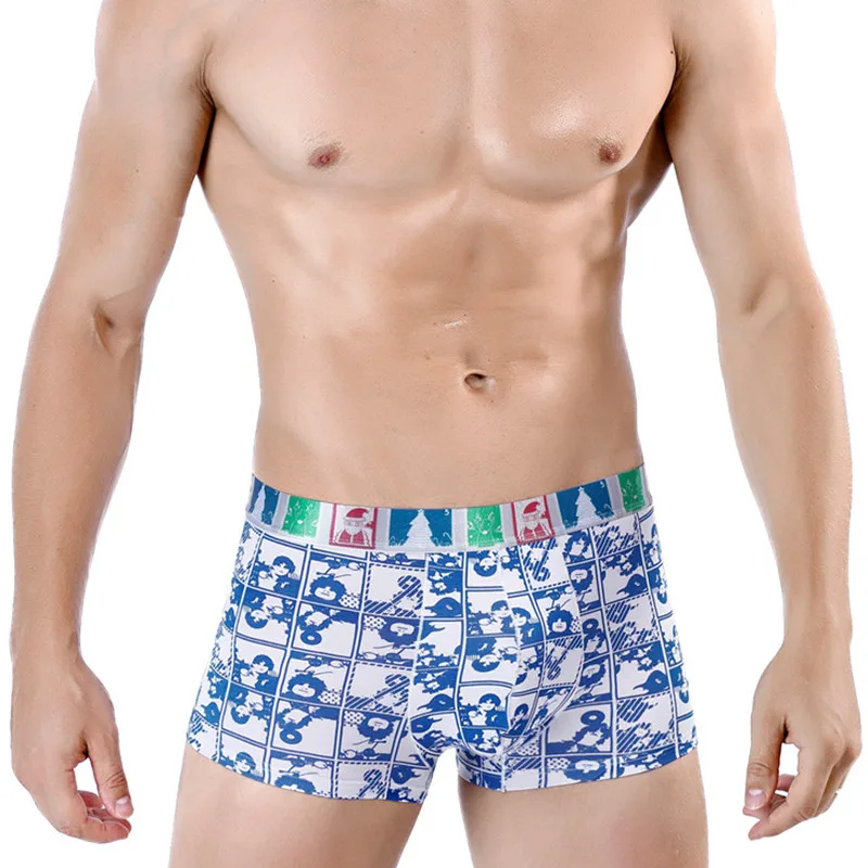 [Bloom the love] Brand New Hot Boxer Men Underwear Mens Cuecas Masculina Calzoncillo Man Boxers Male Boxershorts Size L-3XL 0923