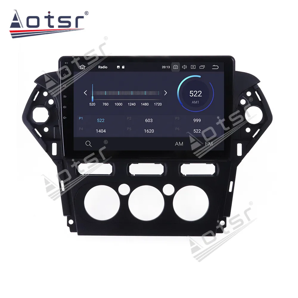 128GB Carplay Car Multimedia Screen Player For Ford Mondeo MK4 2011 - 2013 Android Radio GPS Stereo Navigation Auto DVD Video